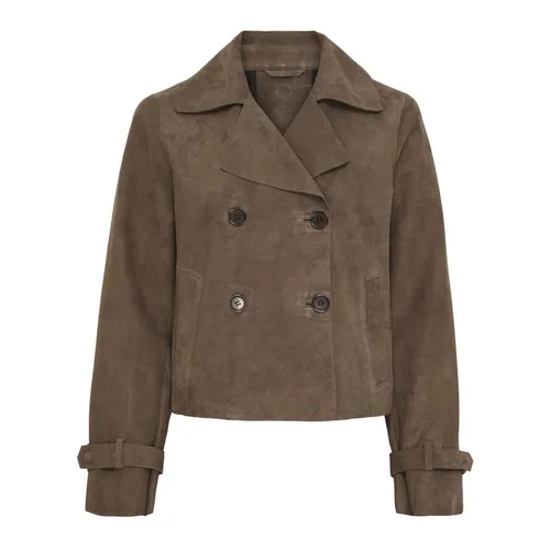 Jackets > Leather Jackets - - Notyz - Modalova