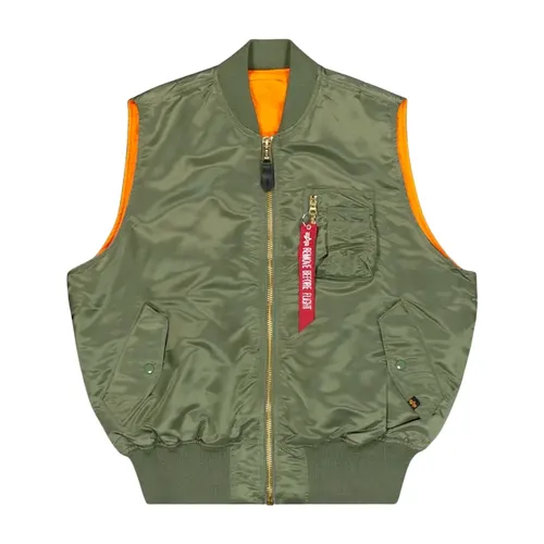 Jackets > Vests - - Alpha Industries - Modalova