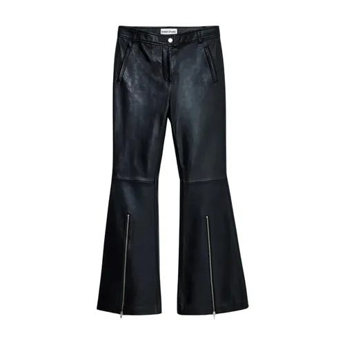 Trousers > Leather Trousers - - Stand Studio - Modalova