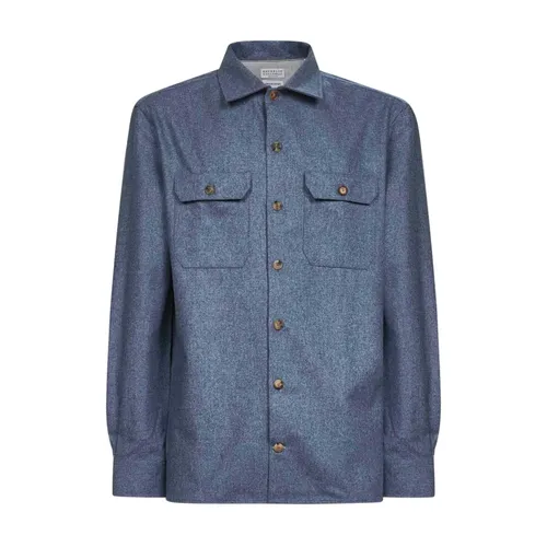 Shirts > Casual Shirts - - Brunello Cucinelli - Modalova