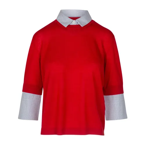Tops > Polo Shirts - - Semicouture - Modalova