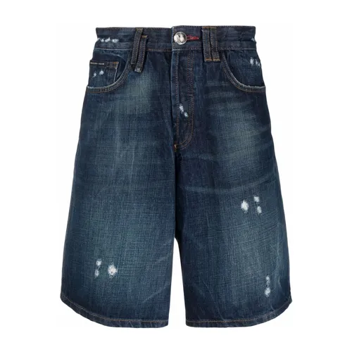 Shorts > Denim Shorts - - Philipp Plein - Modalova