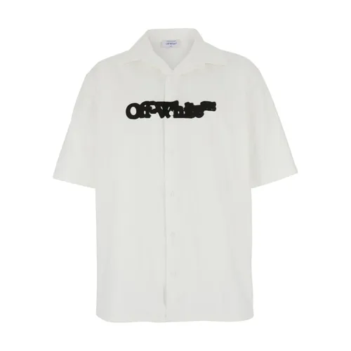 Off - Shirts > Short Sleeve Shirts - - Off White - Modalova
