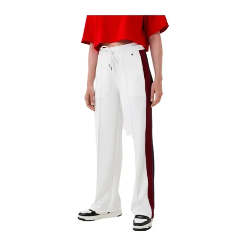 Trousers > Straight Trousers - - Tommy Hilfiger - Modalova