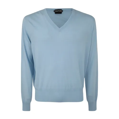 Knitwear > V-neck Knitwear - - Tom Ford - Modalova