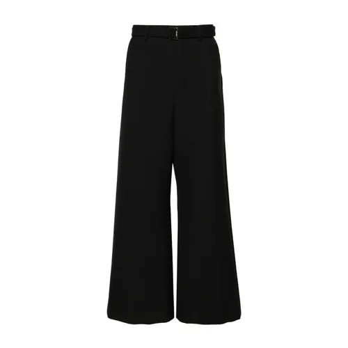 Trousers > Wide Trousers - - Sacai - Modalova