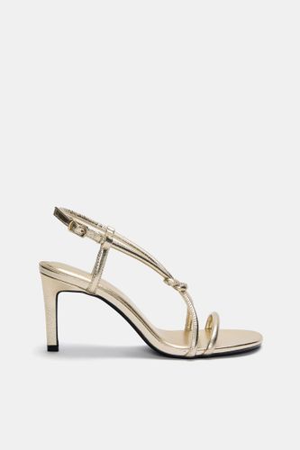 Sandales À Talon Avec Nœud - Pull&Bear - Modalova