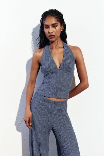 Top Encolure Américaine Effet Froissé - Pull&Bear - Modalova