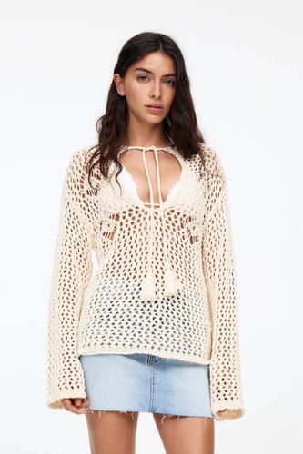 Pull Crochet Cordon - Pull&Bear - Modalova