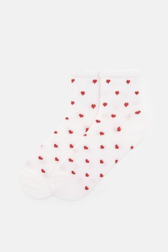 Chaussettes Cœur Bouclette - Pull&Bear - Modalova