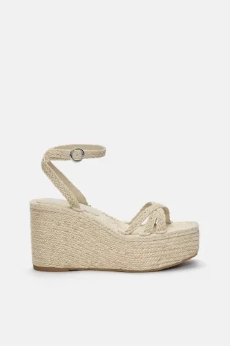 Sandales Compensées En Jute - Pull&Bear - Modalova