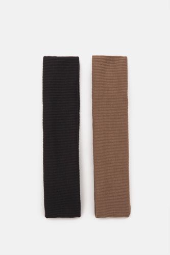 Lot De 2 Bandeaux En Maille Côtelée - Pull&Bear - Modalova