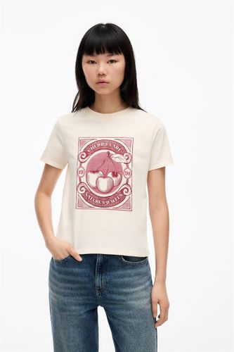 T-Shirt Cerises - Pull&Bear - Modalova