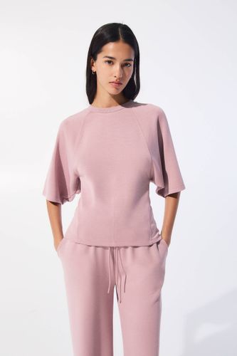 Sweat À Manches Courtes Soft Touch - Pull&Bear - Modalova