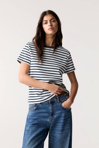 T-Shirt Basic Manches Courtes - Pull&Bear - Modalova