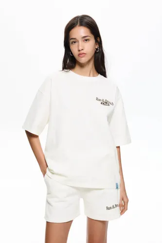 T-Shirt Run & Brunch - Pull&Bear - Modalova