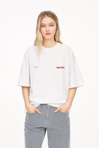 T-Shirt Imprimé Cocktail - Pull&Bear - Modalova