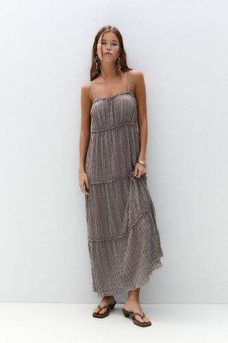 Robe Midi Panneaux - Pull&Bear - Modalova