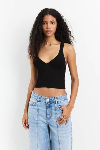 Top Brassière Maille - Pull&Bear - Modalova