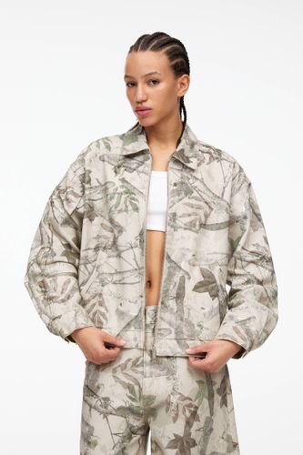 Veste Utilitaire Imprimé Feuilles - Pull&Bear - Modalova