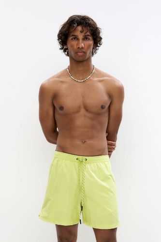 Short De Bain Regular Fit Avec Écusson - Pull&Bear - Modalova