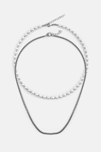 Lot 2 Colliers Perles - Pull&Bear - Modalova