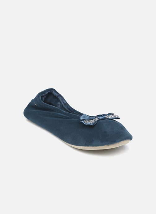 Chaussons Ballerine - Microvelours - Noeud Précieux - Isotoner - Modalova