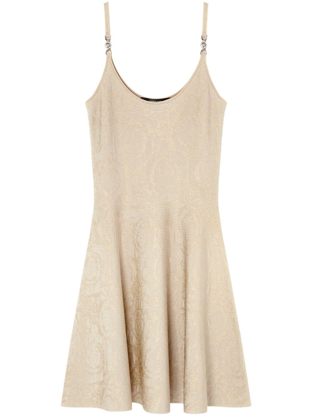 Barocco Texture Short Dress - Versace - Modalova