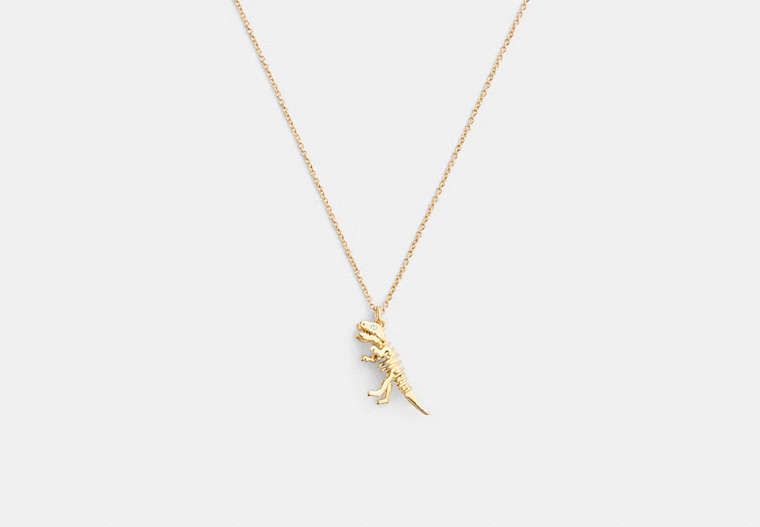 Collier pendentif Rexy squelette - COACH - Modalova