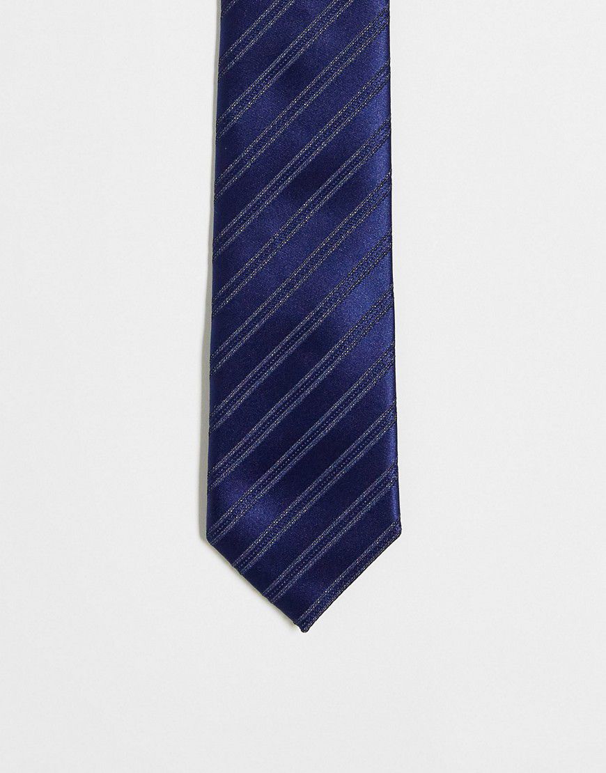 Cravate à rayures - Harry Brown - Modalova