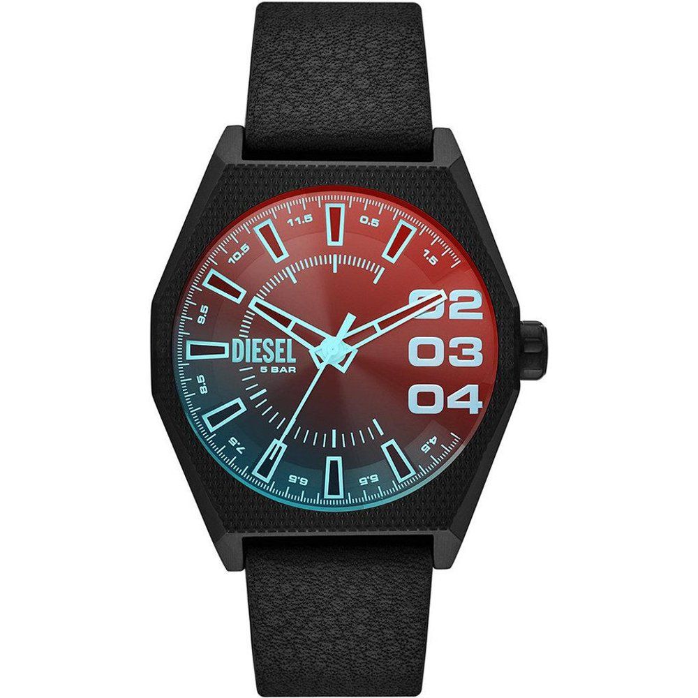 Montre Diesel DZ2175 - Bracelet Cuir - Diesel Montres - Modalova
