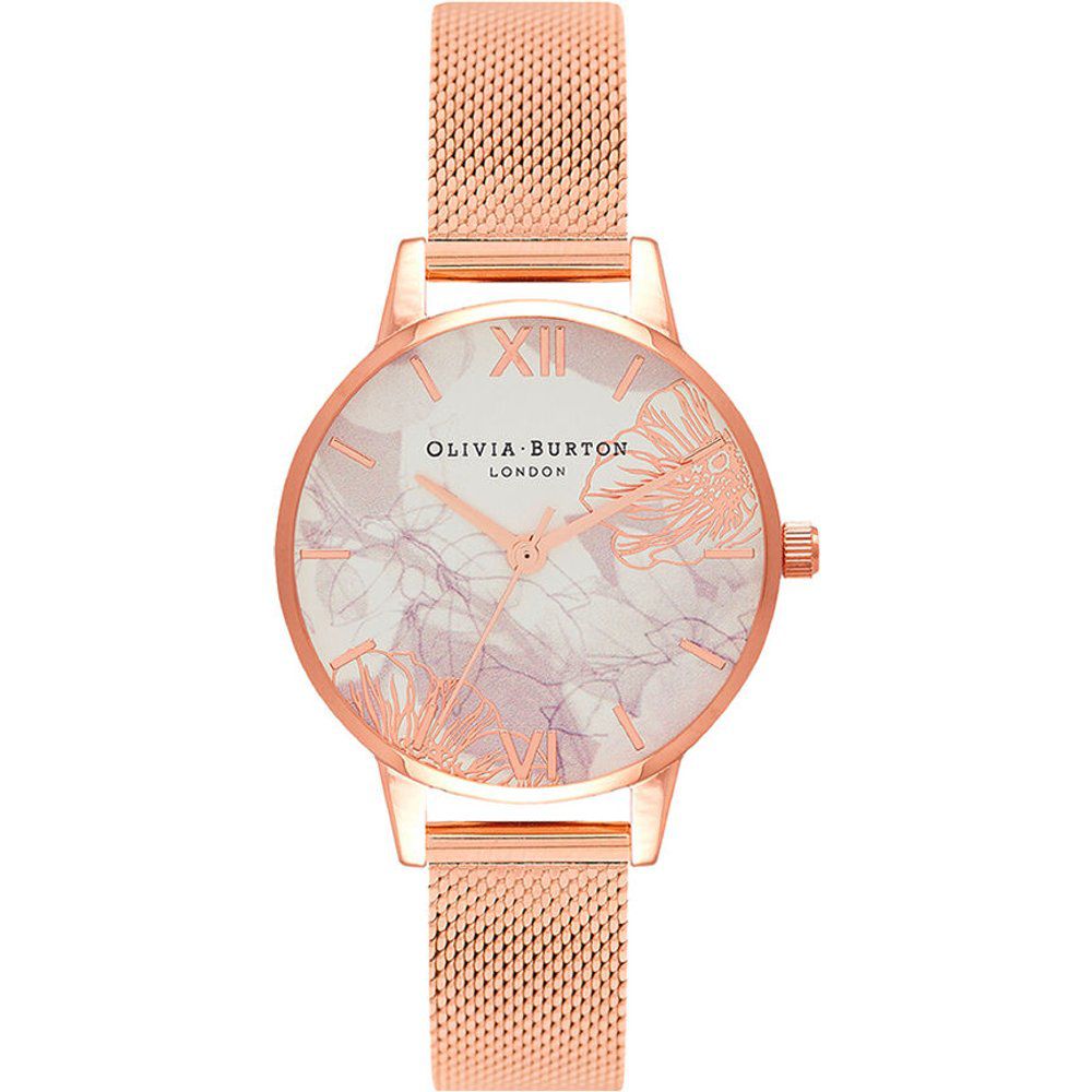 Montre Abstract Florals Nacre - Olivia Burton - Modalova