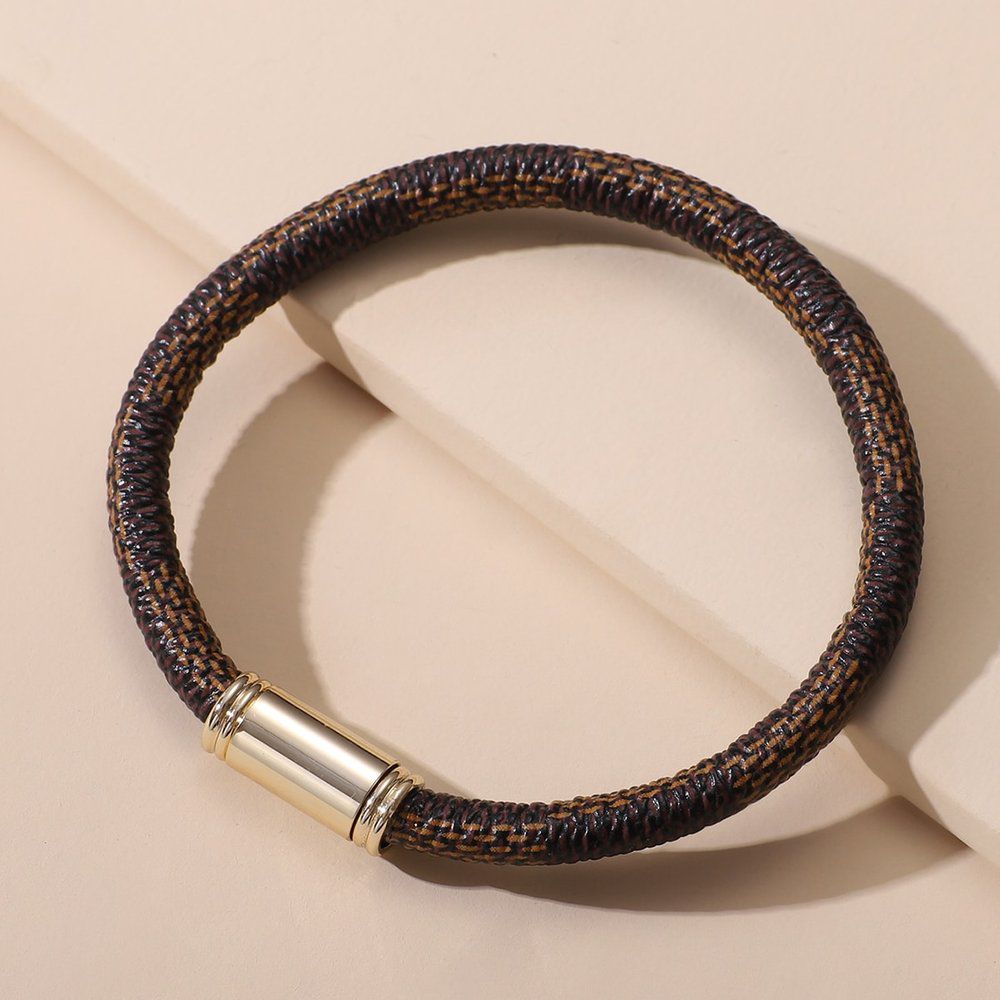 Bracelet en cuir PU - SHEIN - Modalova