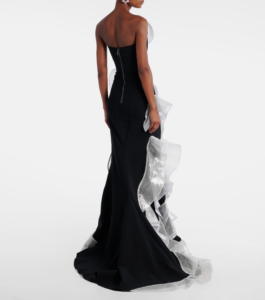 Robe longue Refraction à sequins - Maticevski - Modalova