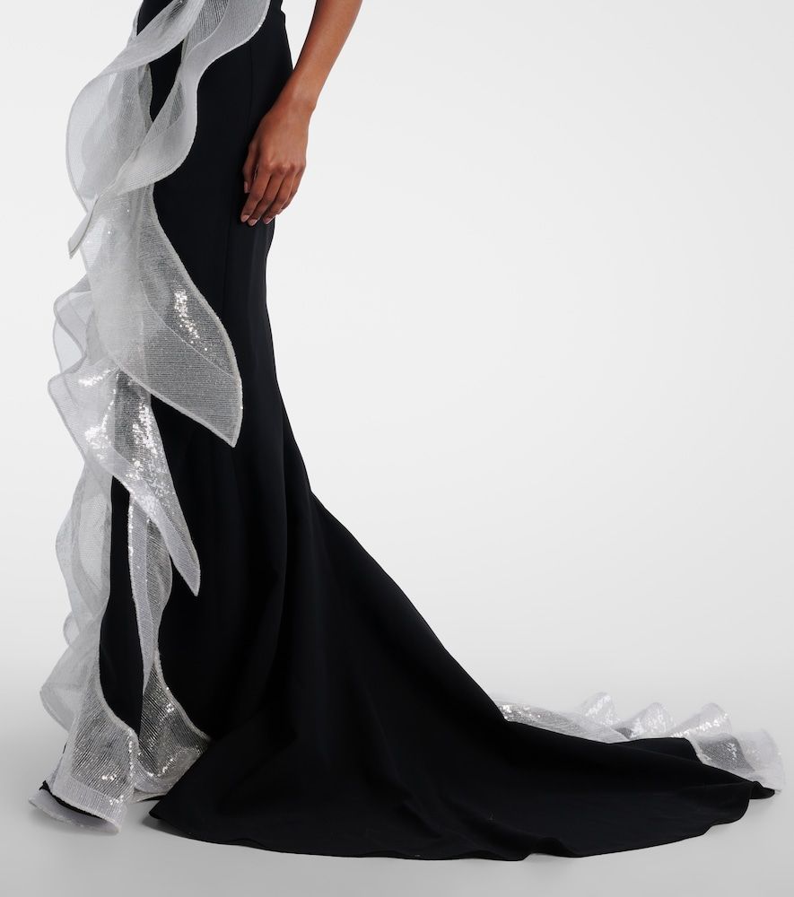 Robe longue Refraction à sequins - Maticevski - Modalova