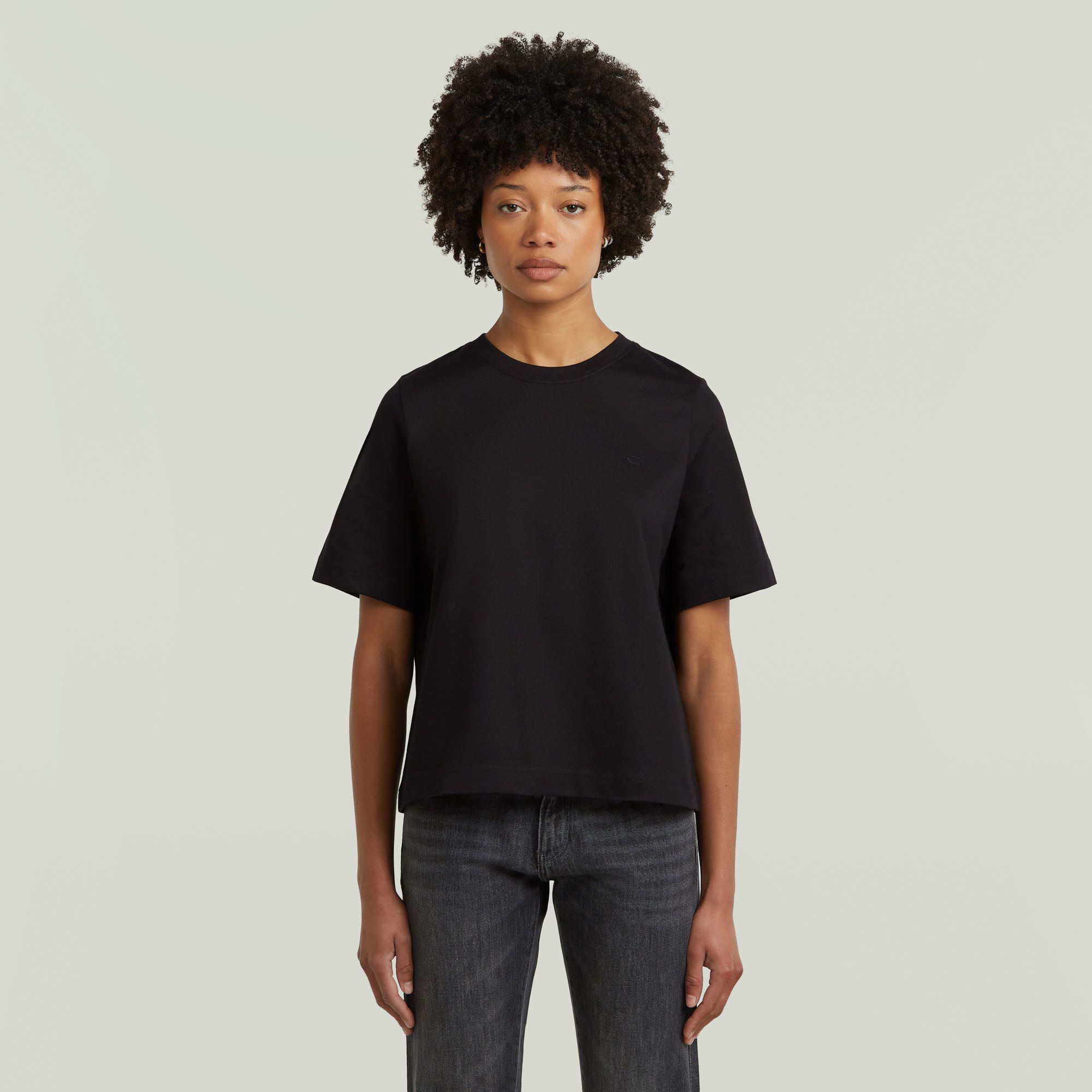 T-shirt Boxy - Noir - Femmes - G-Star RAW - Modalova