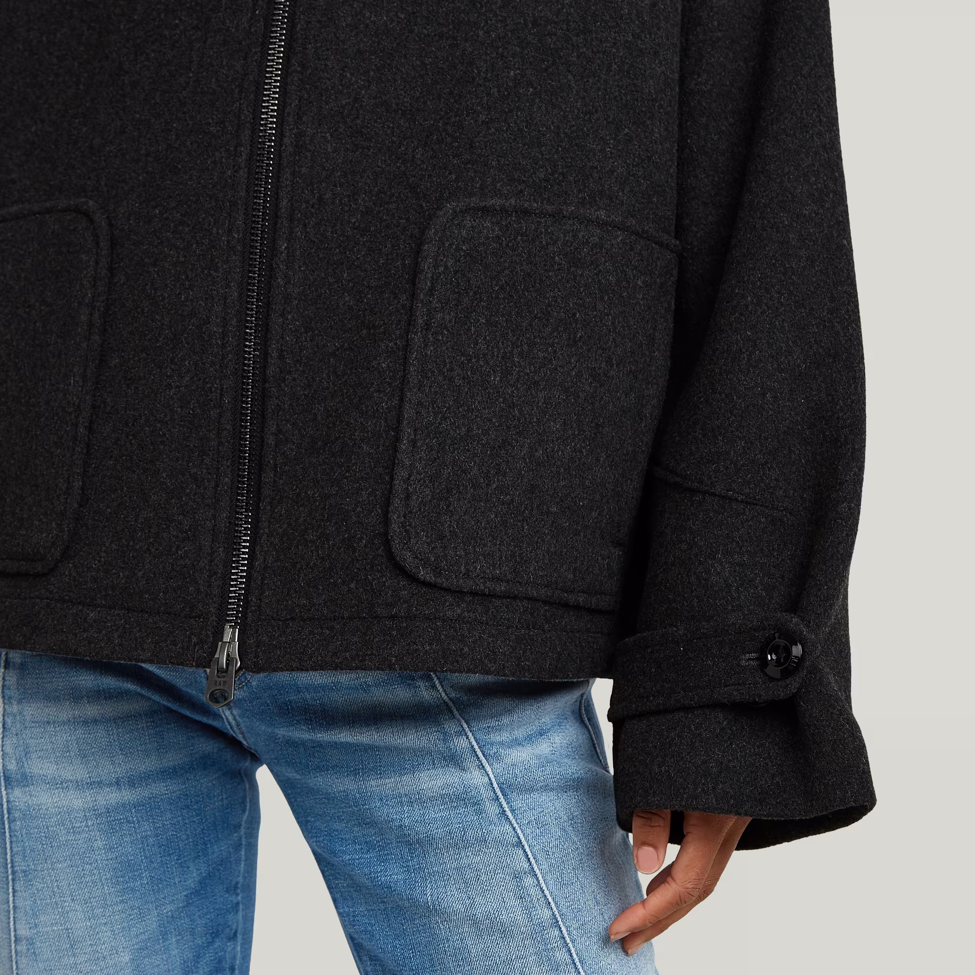 Blouson Wool - Gris - Femmes - G-Star RAW - Modalova