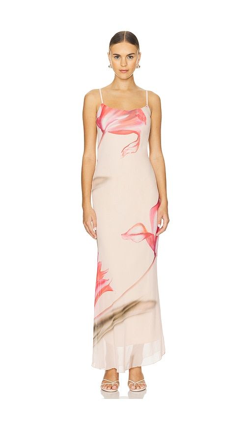 ROBE MAXI À FLEURS AVINA en . Taille 34/2. Also en 42/10 - Musier Paris - Modalova