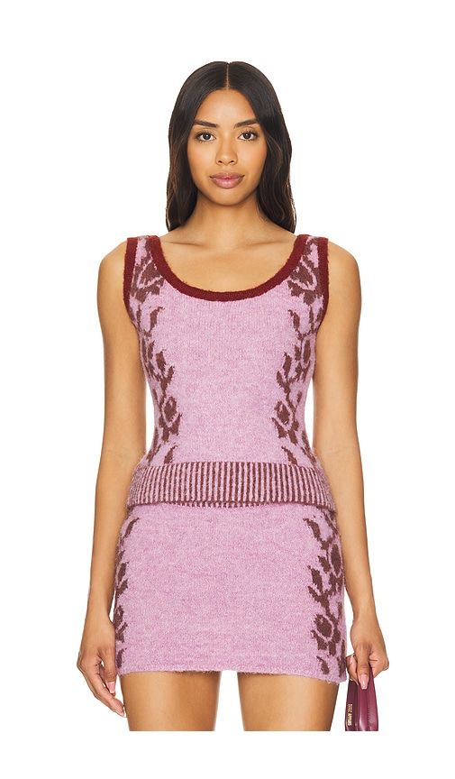 Grandma Flower Sleeveless Knit in . Size M - Zemeta - Modalova