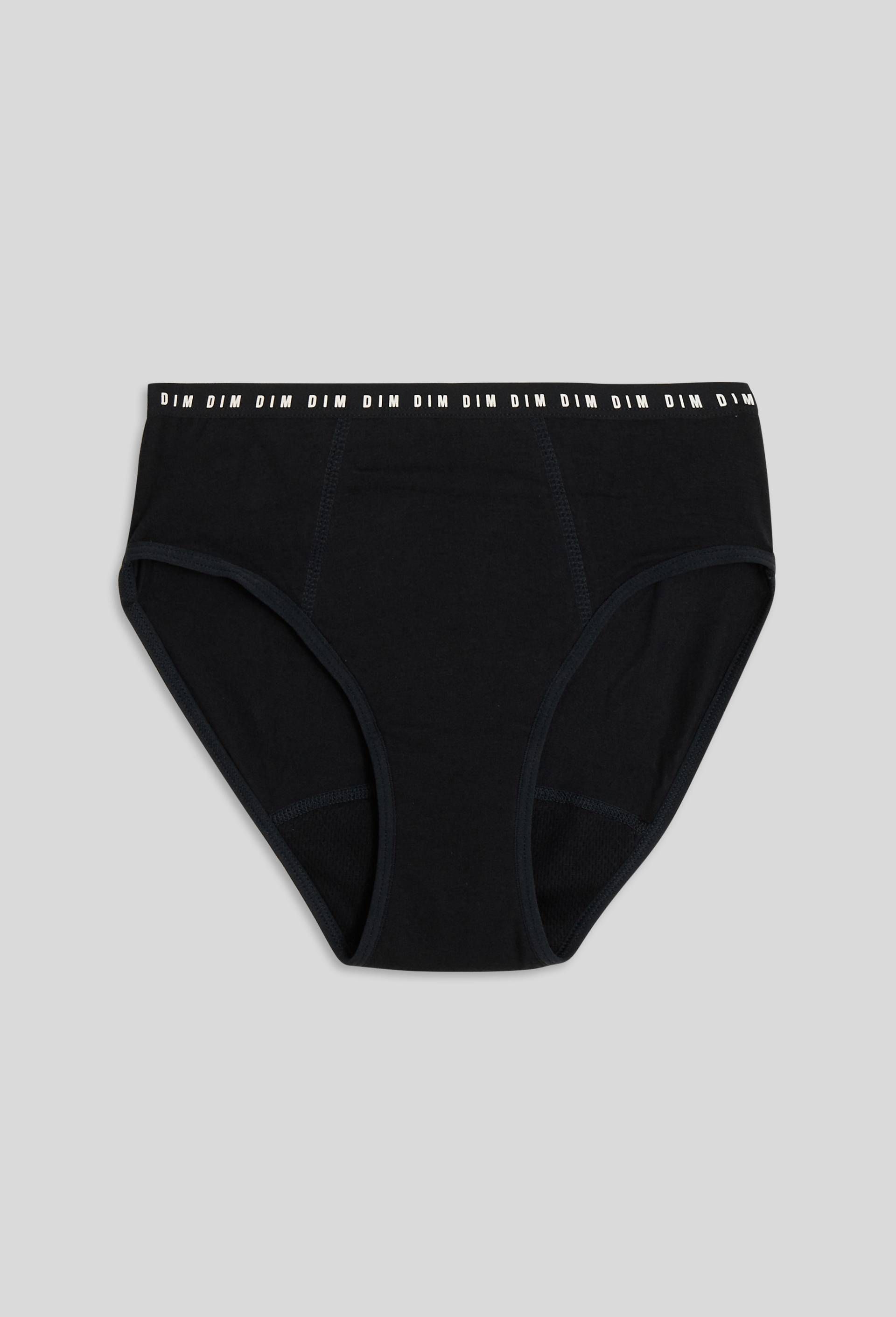 Culotte menstruelle flux moyen en coton BIO, protect - DIM - Modalova