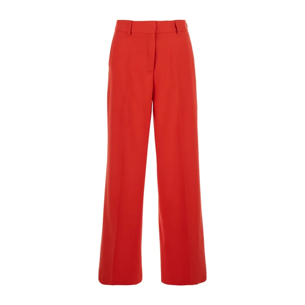 Trousers > Wide Trousers - - Msgm - Modalova