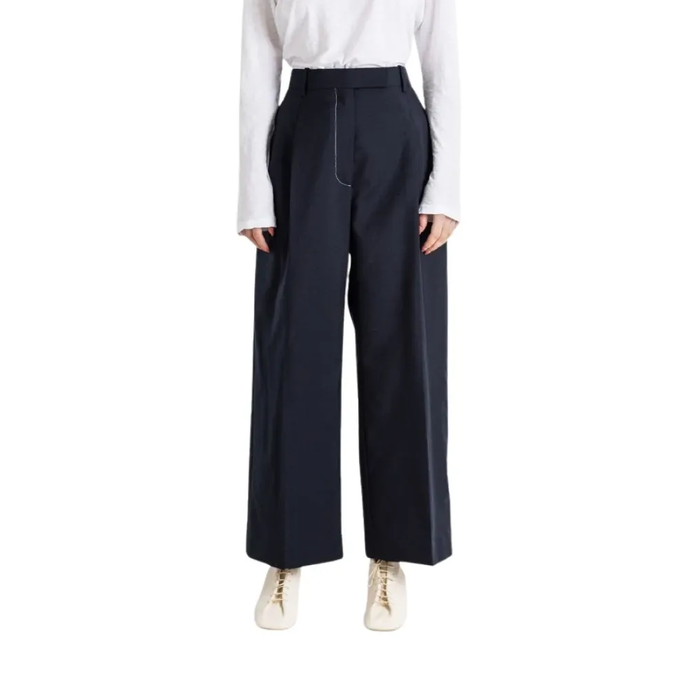 Trousers > Wide Trousers - - Thom Browne - Modalova