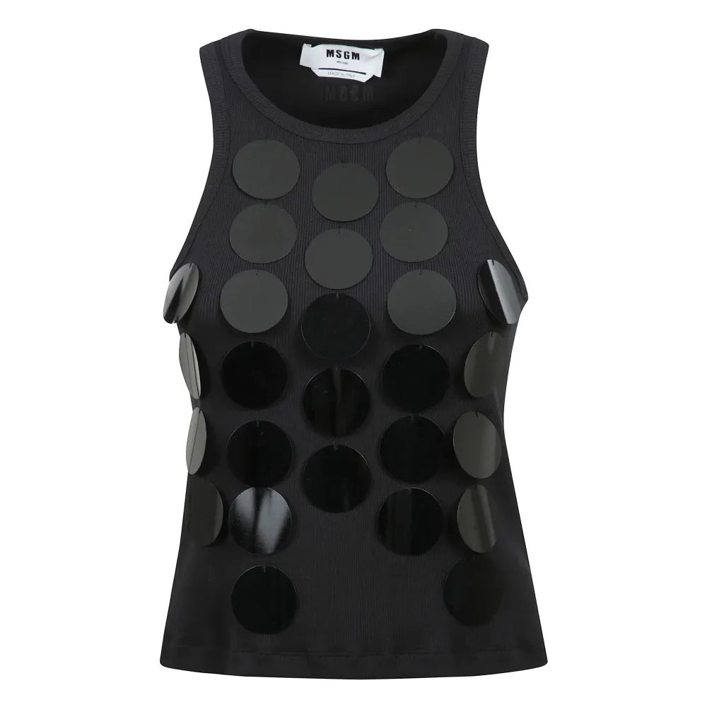 Tops > Sleeveless Tops - - Msgm - Modalova