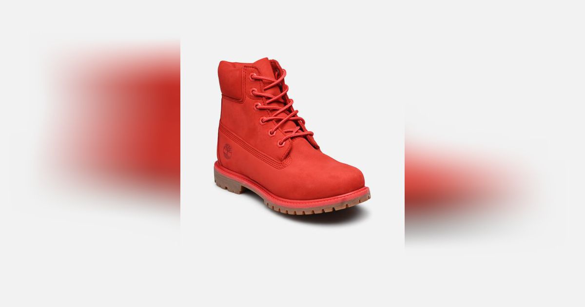 Chaussure timberland outlet femme rouge