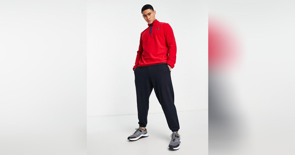 Survêtement oversize avec sweat à capuche et jogger large - bordeaux ASOS  pour homme en coloris Rouge