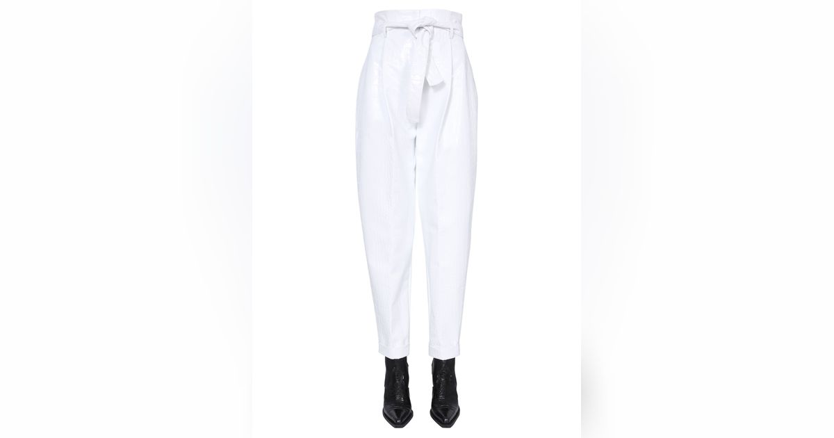 Cruna Single-Pleat Carrot Fit MITTE Pants men - Glamood Outlet