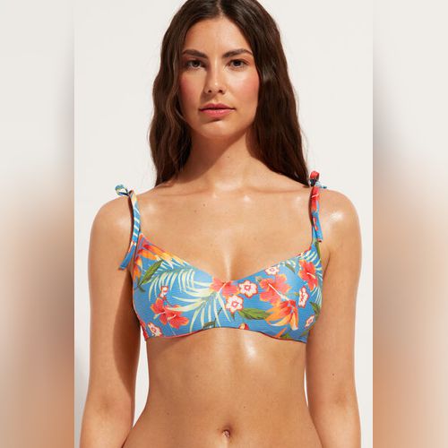 Padded Tank-Style Swimsuit Top Cannes - Calzedonia