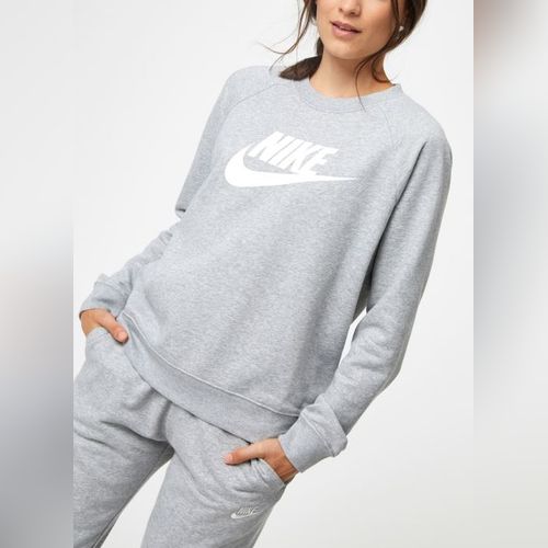 Sweat nike gris femme shop