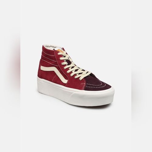 Vans bordeaux femme pas cher cheap