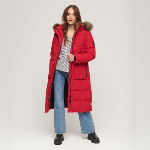 Manteau superdry hotsell femme rouge